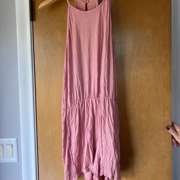 Pinc Pants - Pinc light pink razor back romper